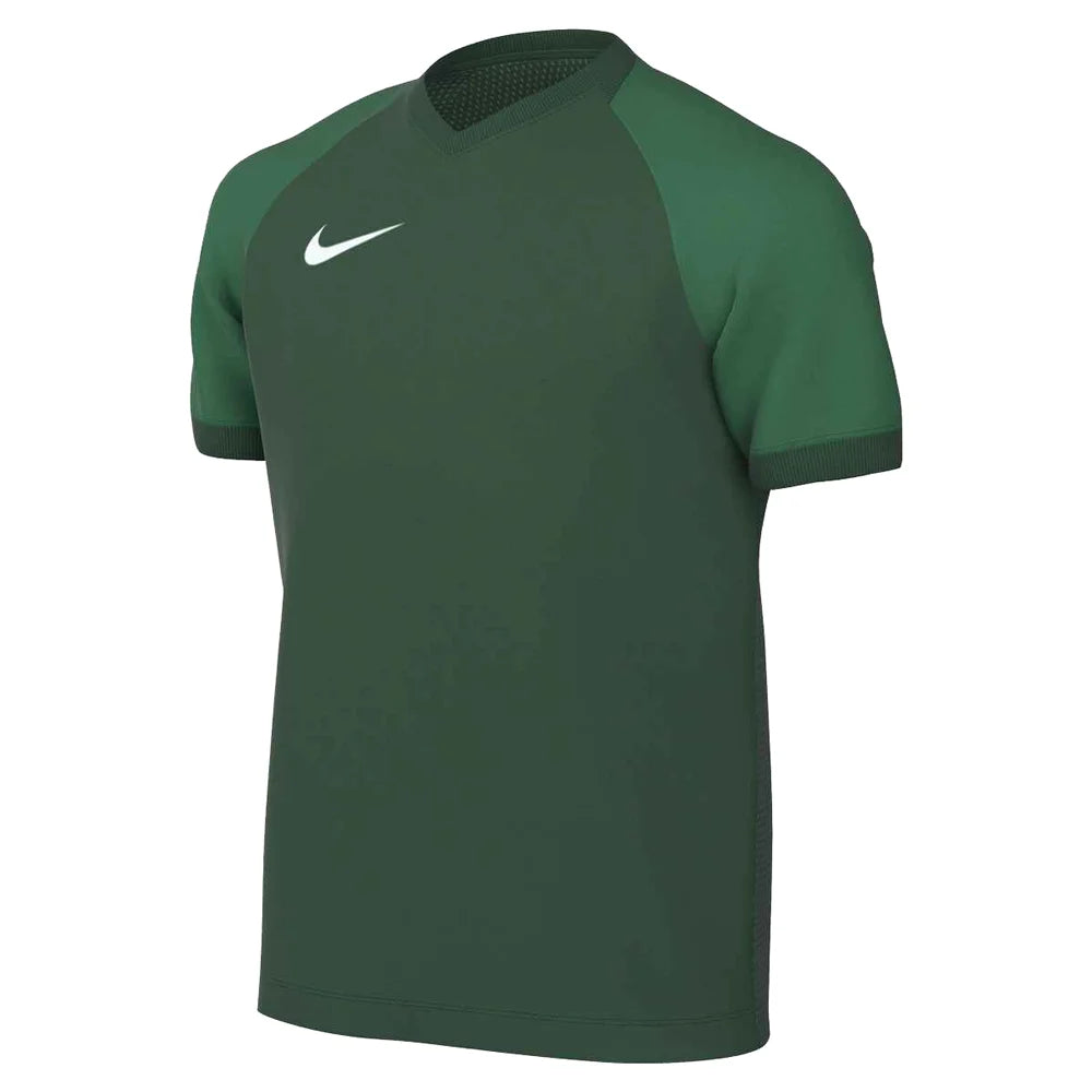 Nike Big Kids' Dri-FIT Trophy VI Short-Sleeve Soccer Jersey Green Color