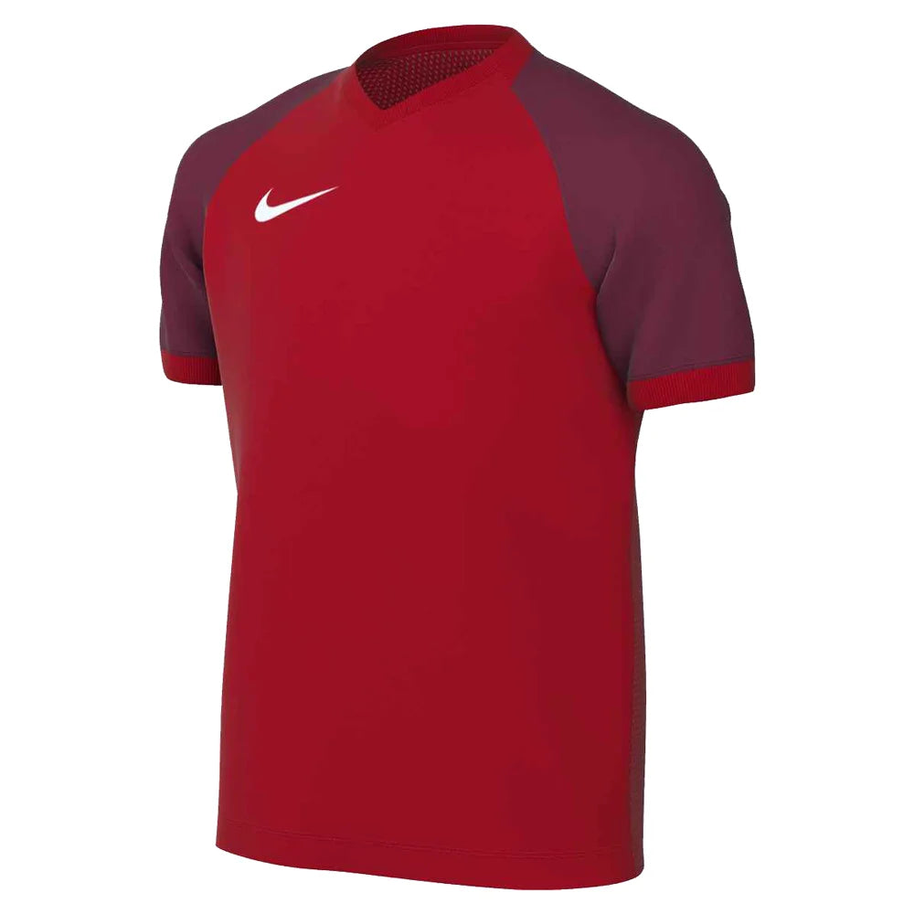 Nike Big Kids' Dri-FIT Trophy VI Short-Sleeve Soccer Jersey Red Color