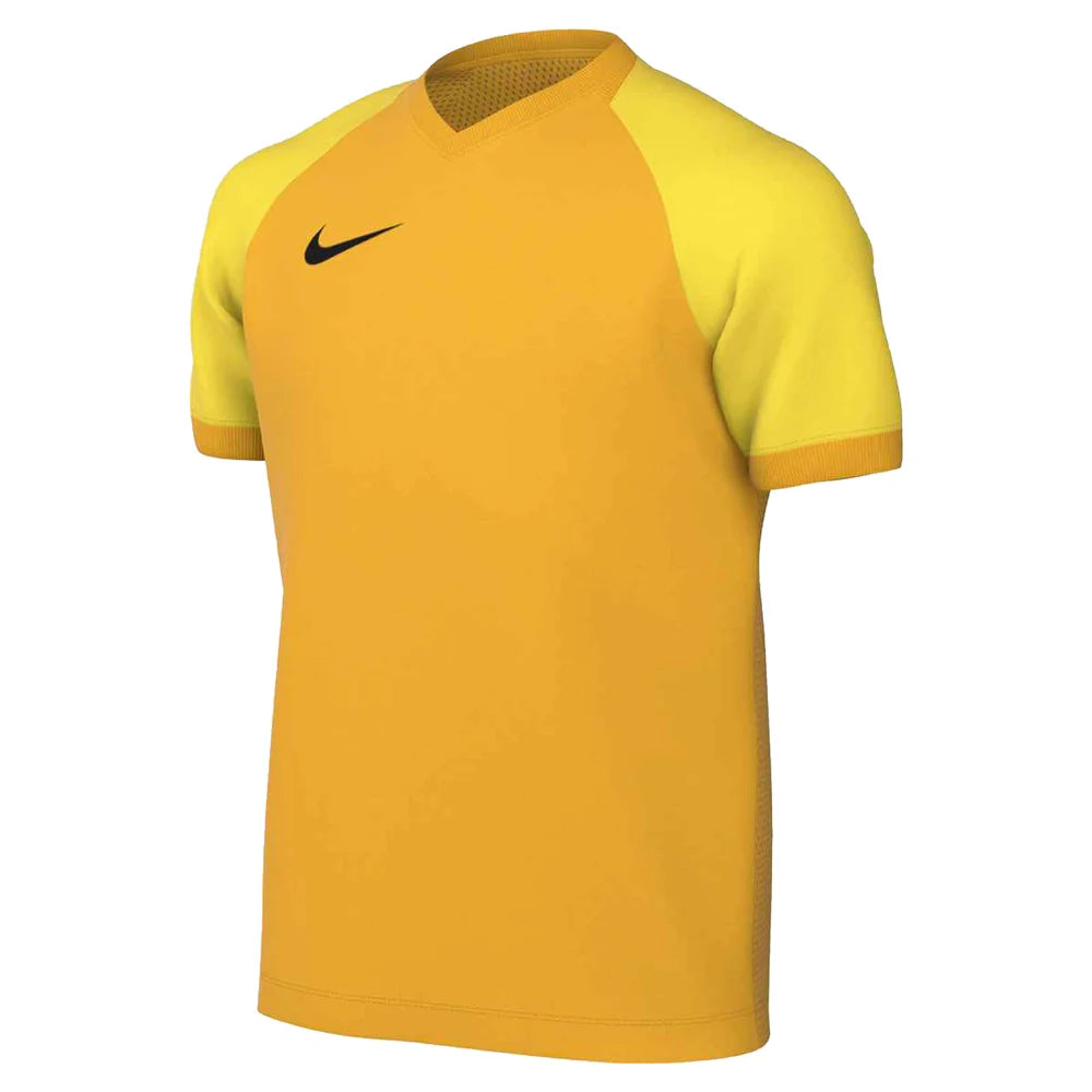 Nike Big Kids' Dri-FIT Trophy VI Short-Sleeve Soccer Jersey Yellow Color