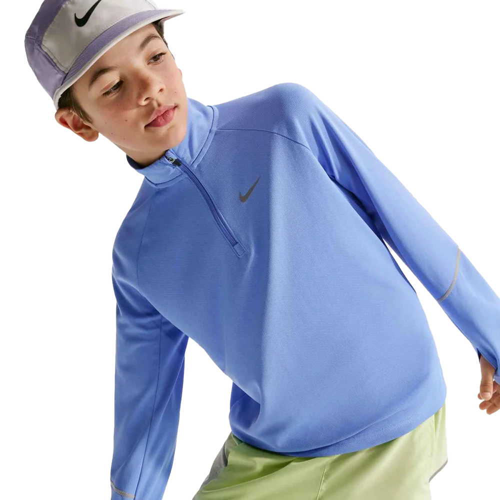 Nike Big Kids' Miler Dri-FIT 1/2-Zip Top