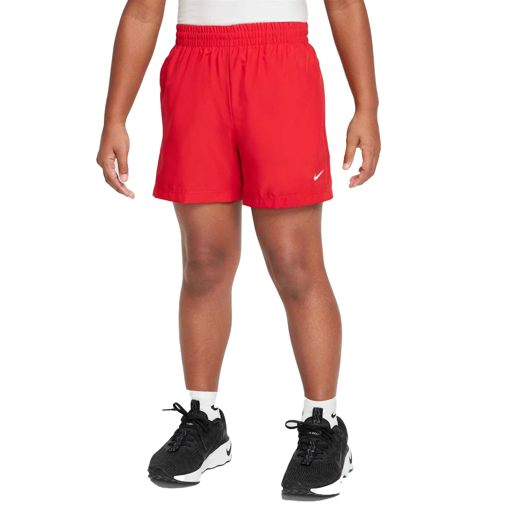 Nike Big Kids Multi Dri-FIT 4 Woven Shorts red