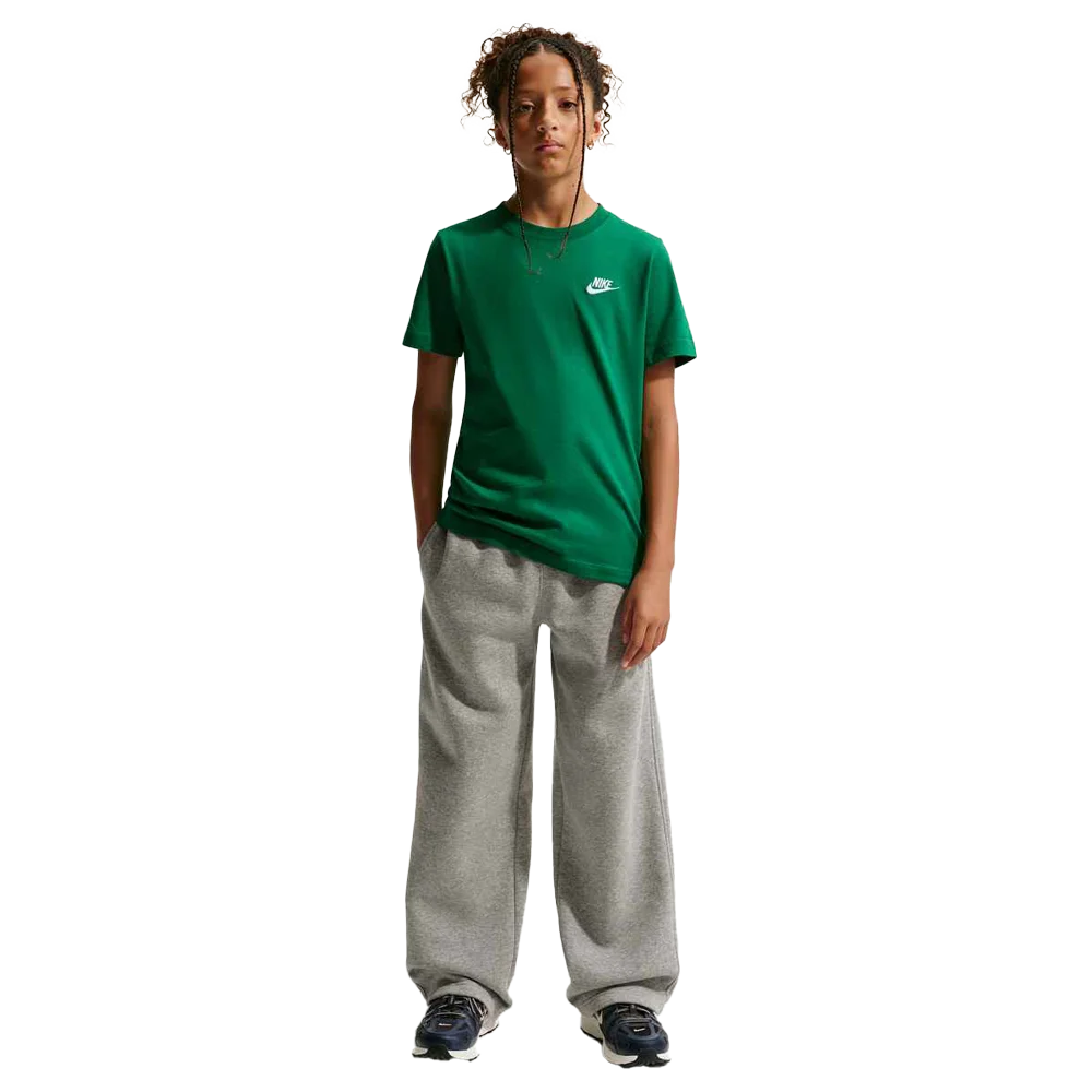 Nike Big Kids' Sportswear T-Shirt Green Color 