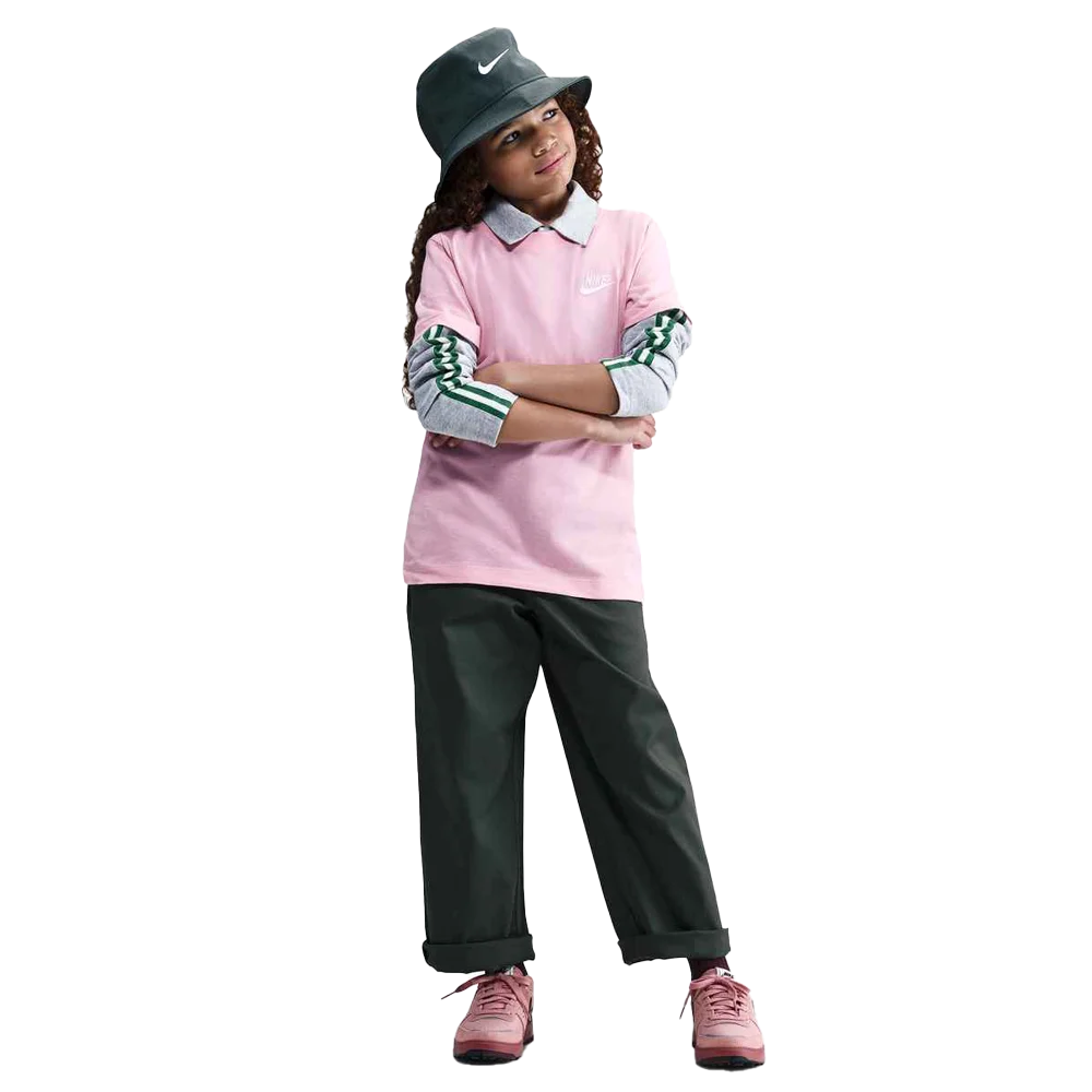 Nike Big Kids' Sportswear T-Shirt Pink Color
