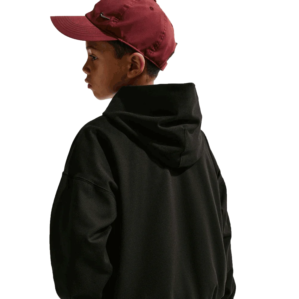 Nike Boys Pro Big Kids Dri-FIT Fleece Pullover Hoodie