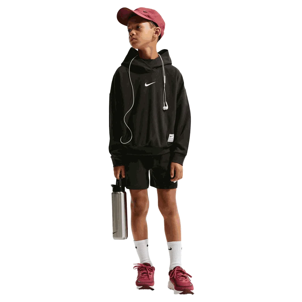 Nike Boys Pro Big Kids Dri-FIT Fleece Pullover Hoodie