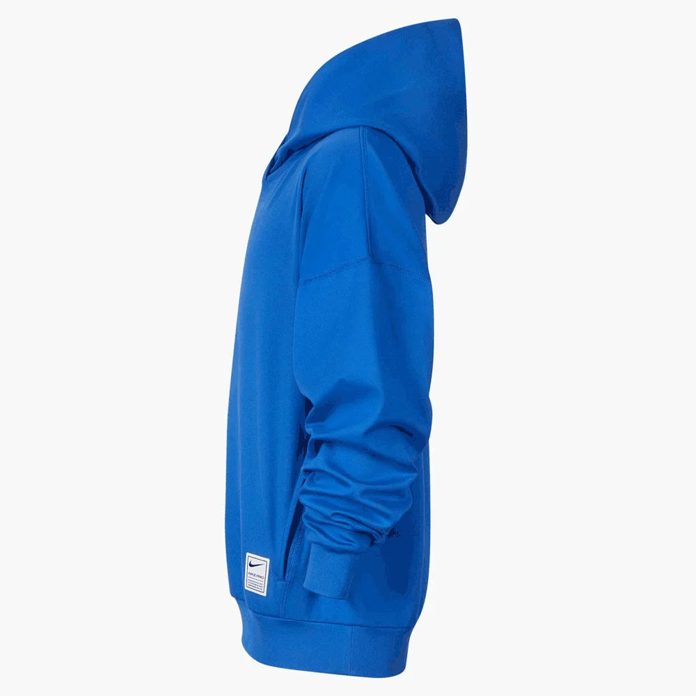 Nike Boys Pro Big Kids Dri-FIT Fleece Pullover Hoodie