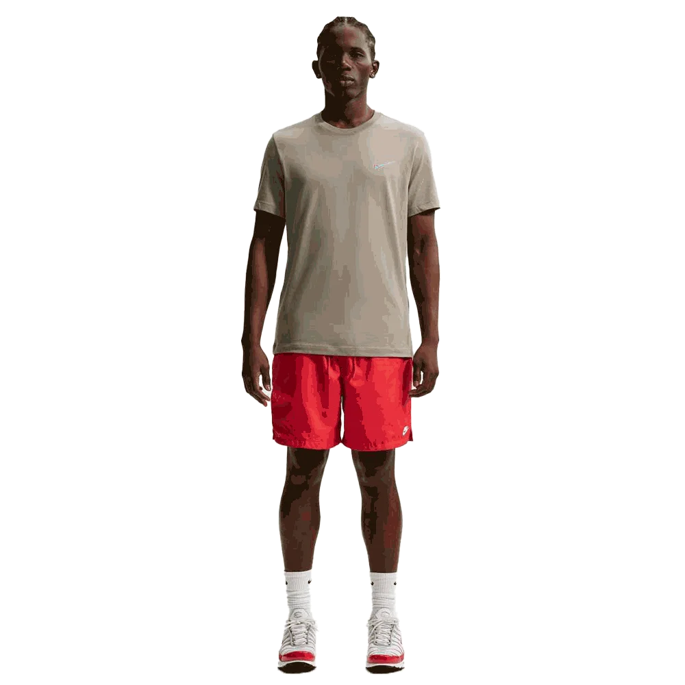 Nike Club Men's Woven Flow Shorts Red color