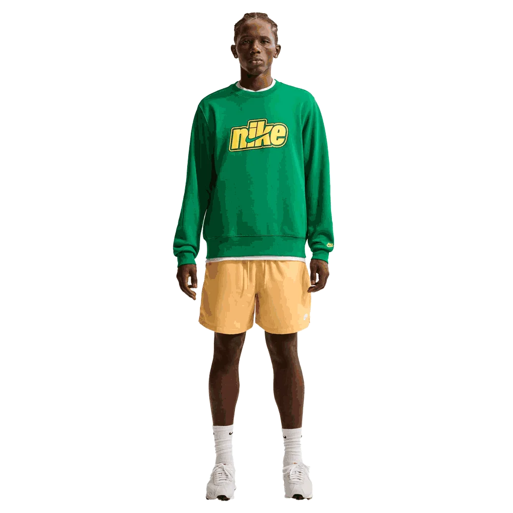 Nike Club Men's Woven Flow Shorts Yellow color