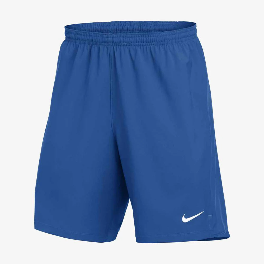 Nike Dri-FIT Laser VI Men's Soccer Shorts Blue Color.