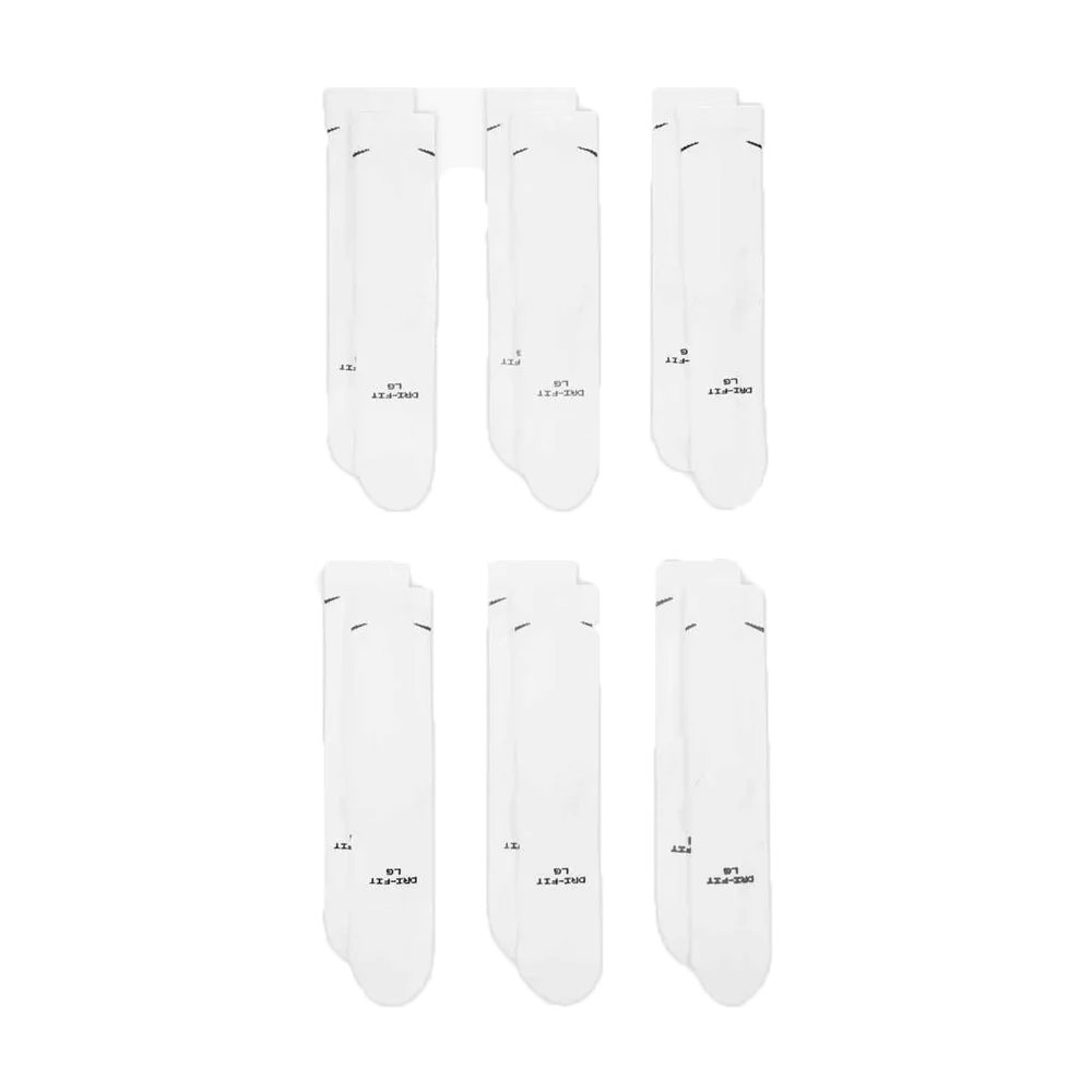 Nike Everyday Elevated Crew Socks (6 Pairs)