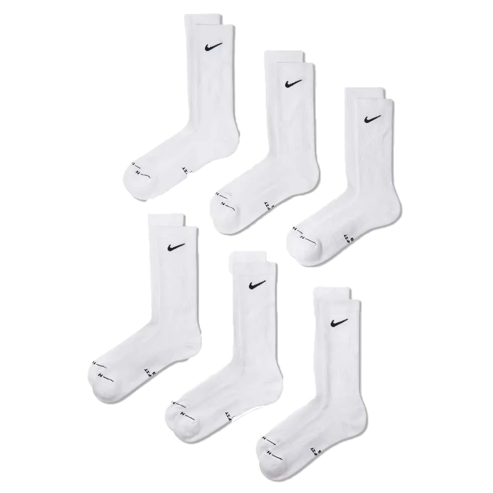 Nike Everyday Elevated Crew Socks (6 Pairs)