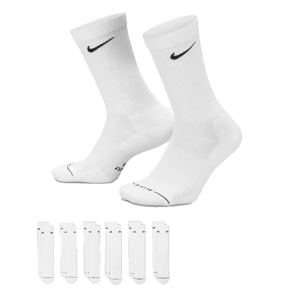 Nike Everyday Elevated Crew Socks (6 Pairs)