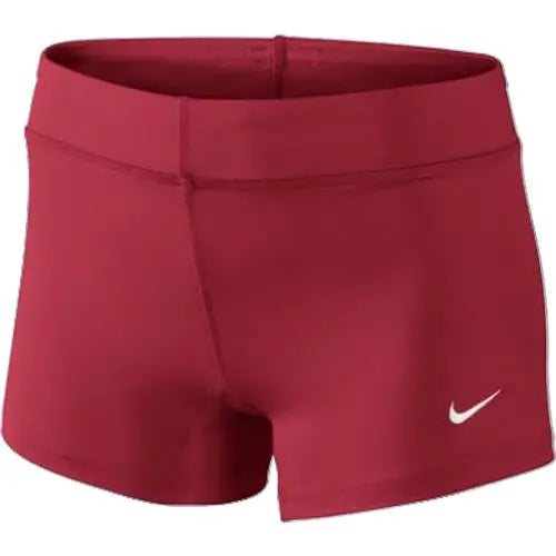 Nike Girls' Performance Compression Shorts Deep Maroon