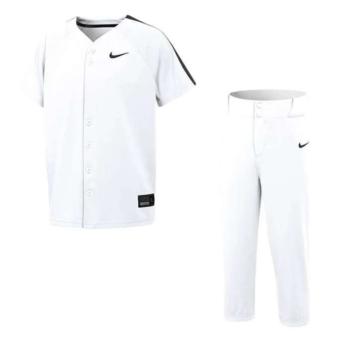 Nike Kid's Vapor Select2 Set - Jersey and Pants White Color