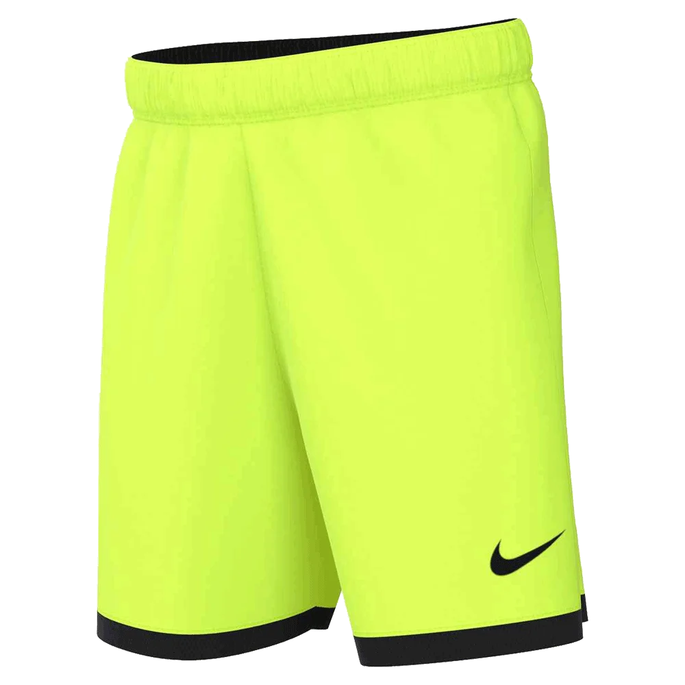 Nike Kids DF Classic III Knit Short US Yellow Color Front View