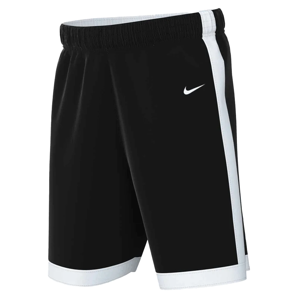 Nike Kids  Stock Elite Game Short Black/White Color front view