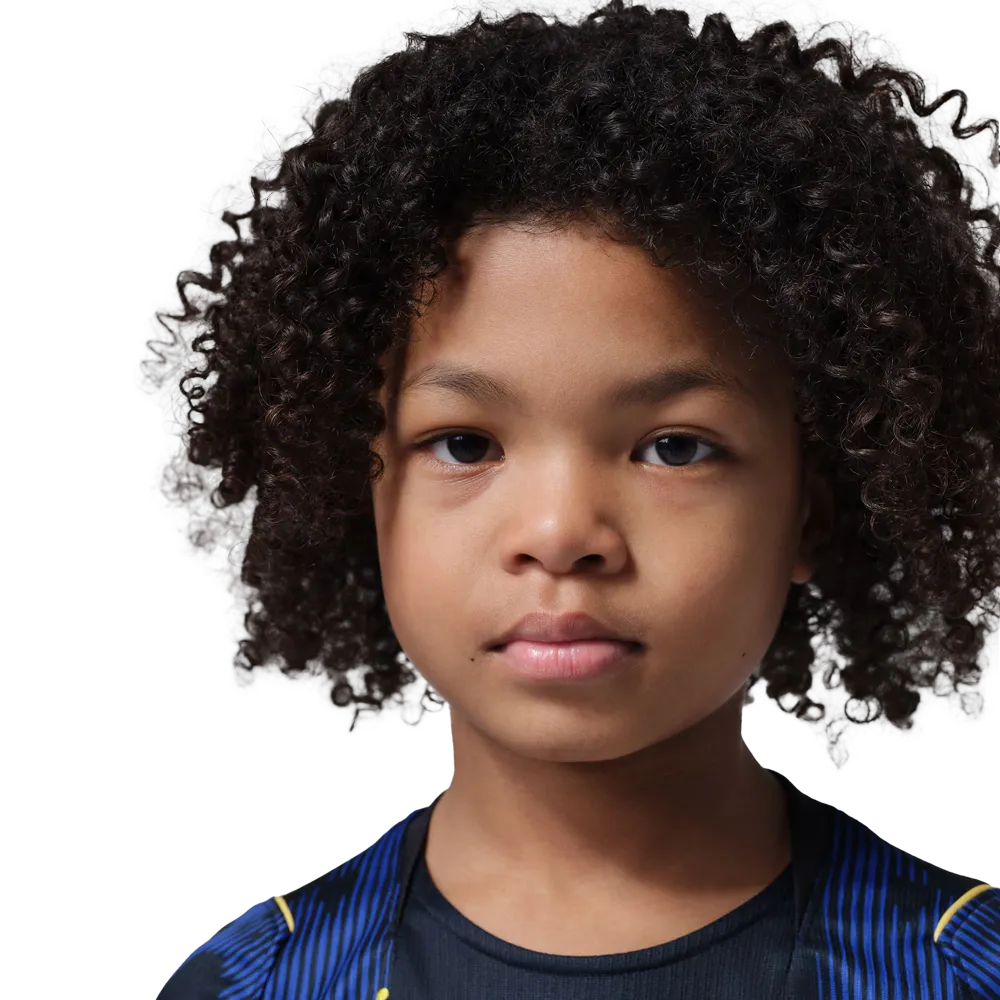 Nike Little Kids' Brazil 2026 Stadium Away Jordan Dri-FIT Soccer Replica Jersey