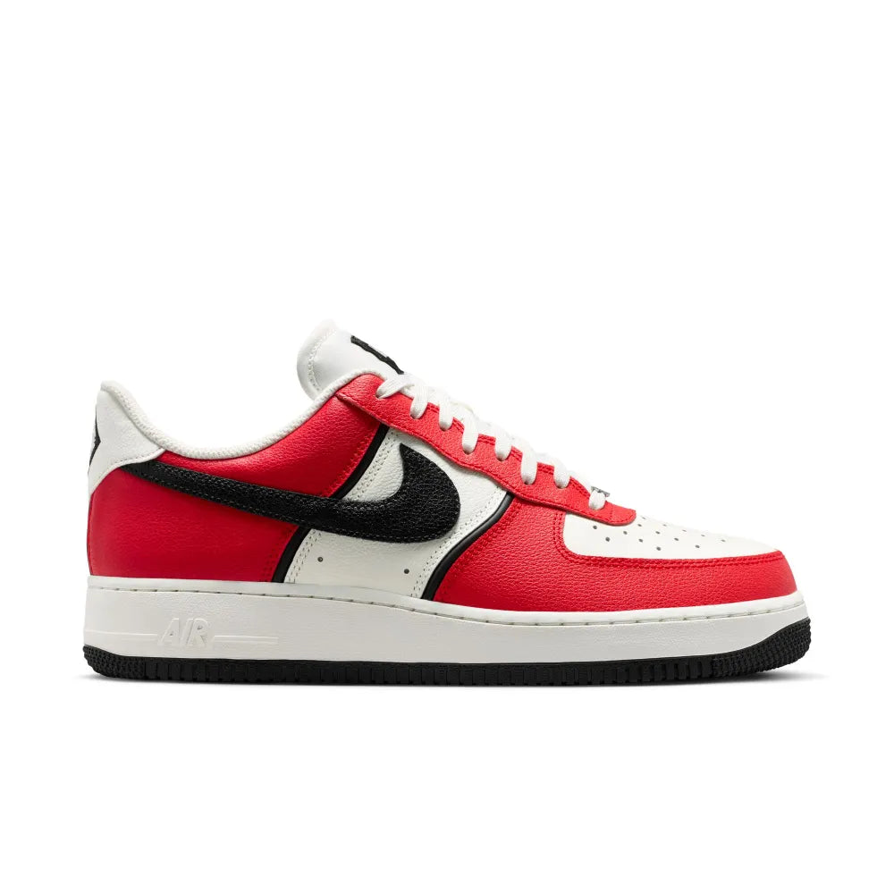 Nike Men's Air Force 1 '07 LV8 Shoes Red Color