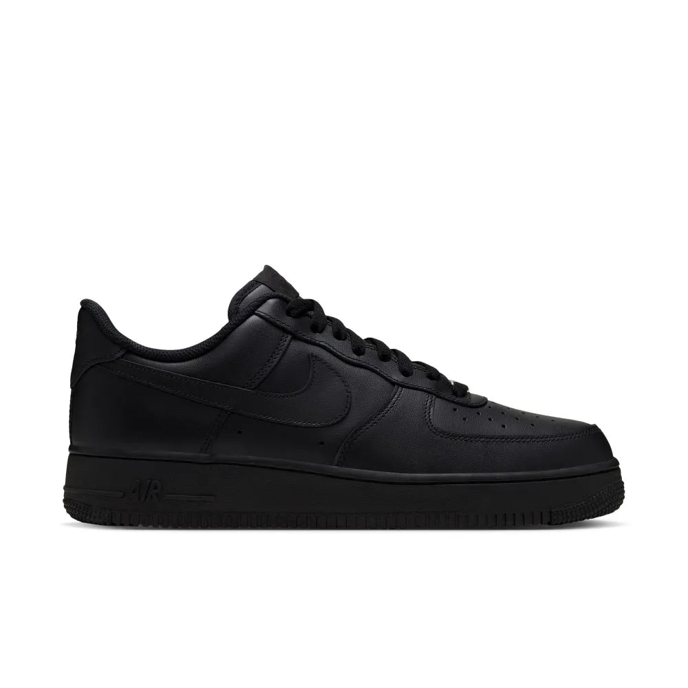 Nike Men's Air Force 1 '07 Shoes Black Color