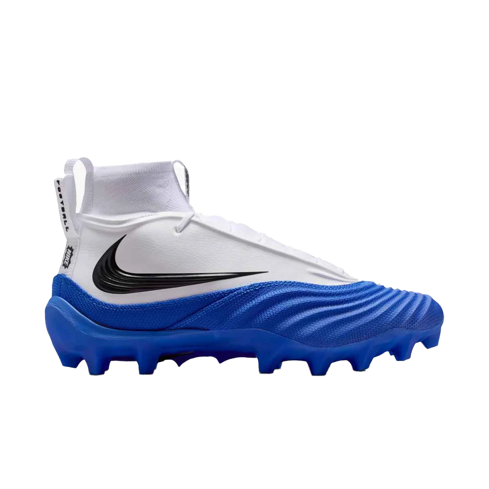 Nike Men's Alpha Menace 5 Pro Football Cleats Blue Color