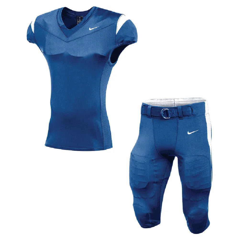 Nike Men's Alpha Pro Set - Jersey and Pants (No Pads) Blue color