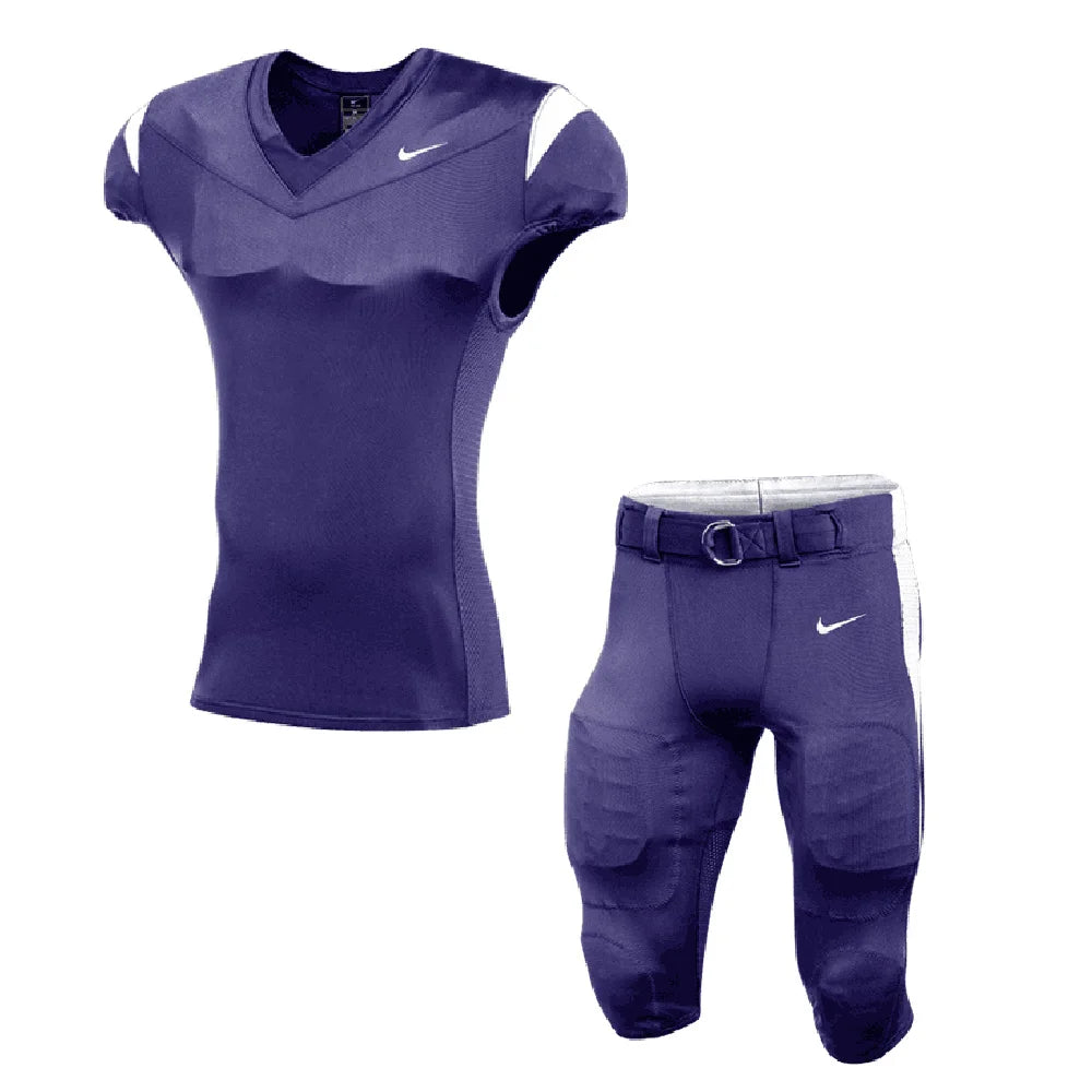 Nike Men's Alpha Pro Set - Jersey and Pants (No Pads) Purple color