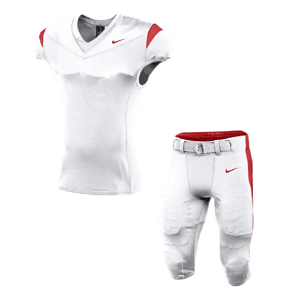 Nike Men's Alpha Pro Set - Jersey and Pants (No Pads) Red color.