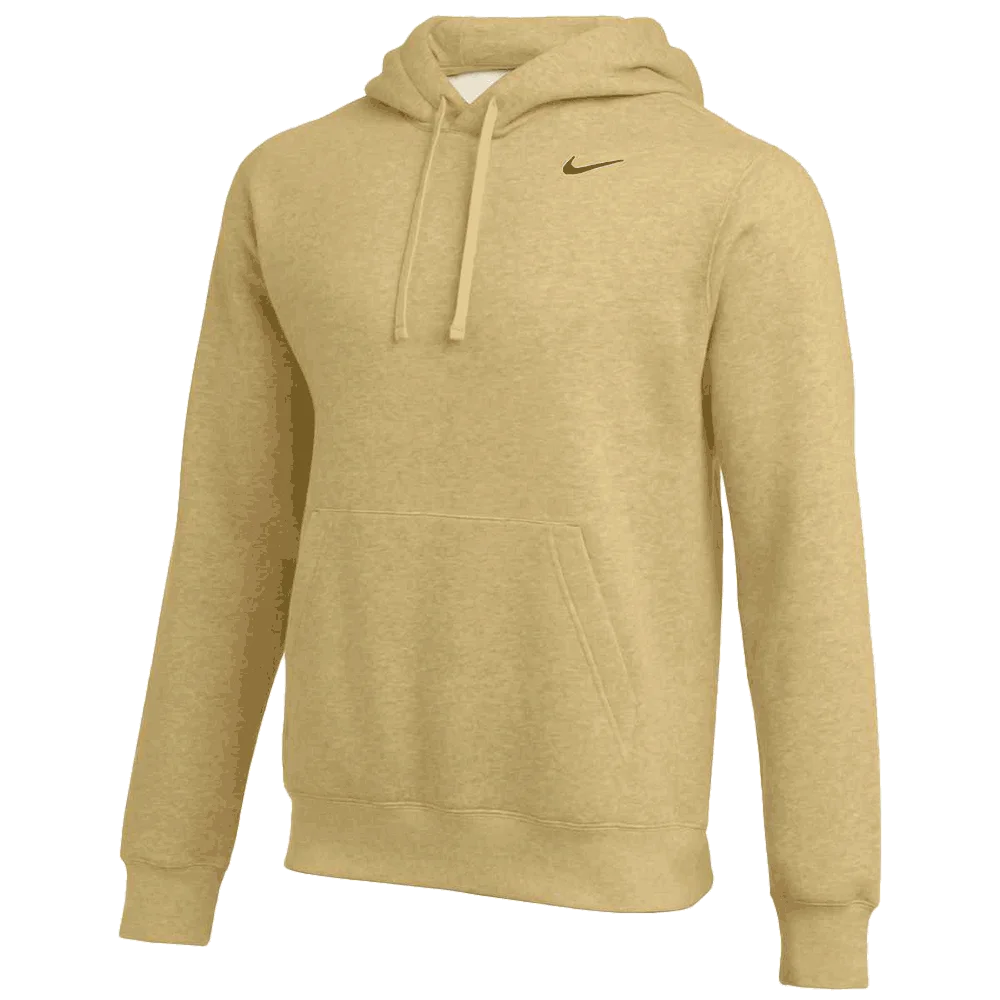 Nike Men's Club Training Pullover Hoodie Khaki Color Front View