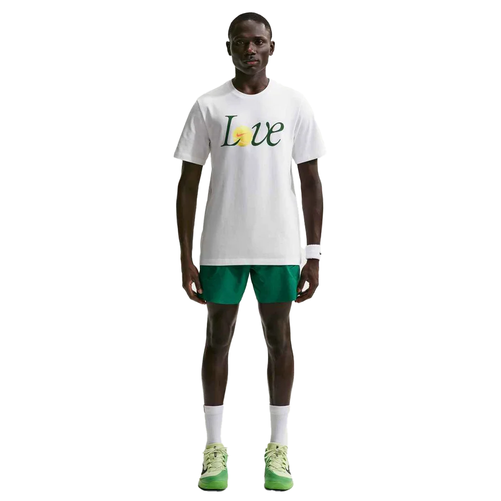 Nike Men's Court Tennis T-Shirt White Color