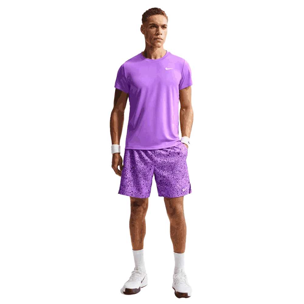 Nike Men's Court Victory Dri-FIT 7 Shorts Purple Color