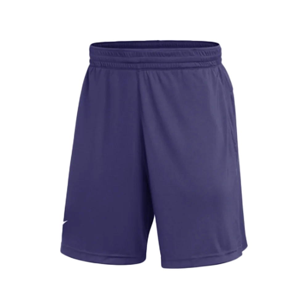 Nike Men's Dri-FIT Coach Shorts (Stock) Purple Color 