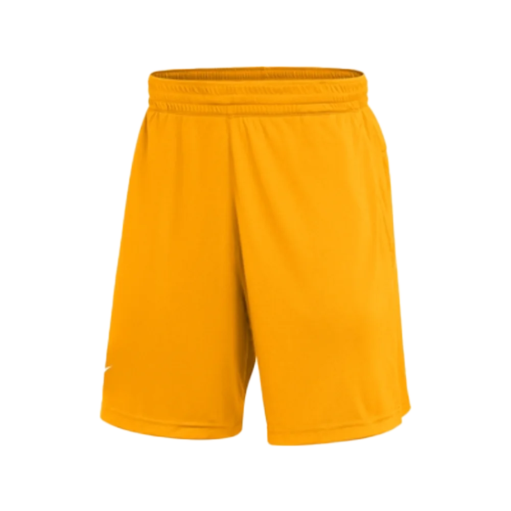 Nike Men's Dri-FIT Coach Shorts (Stock) Yellow Color 