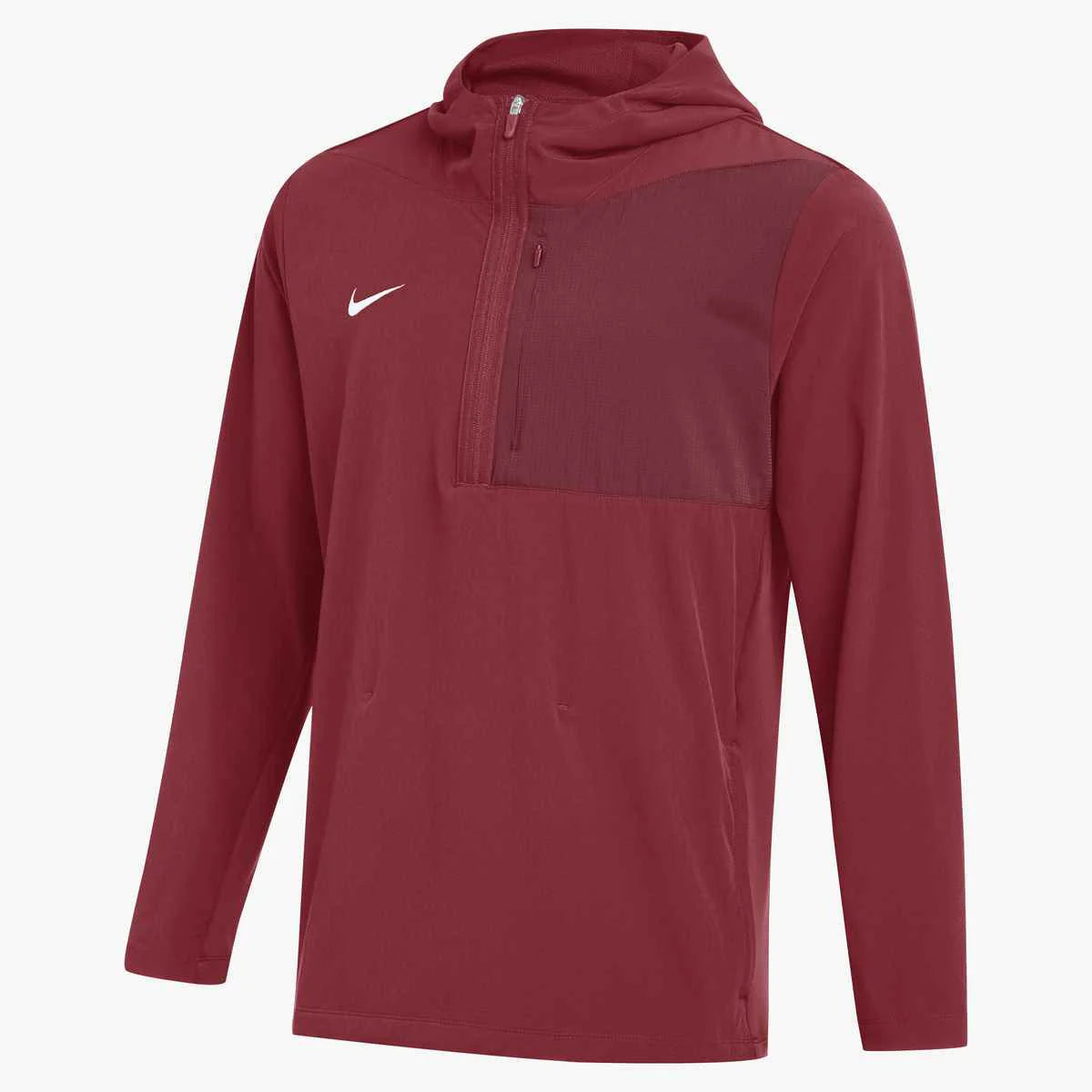 Nike Men's Dri-FIT Lightweight Pregame Jacket (Stock) Maroon Color 