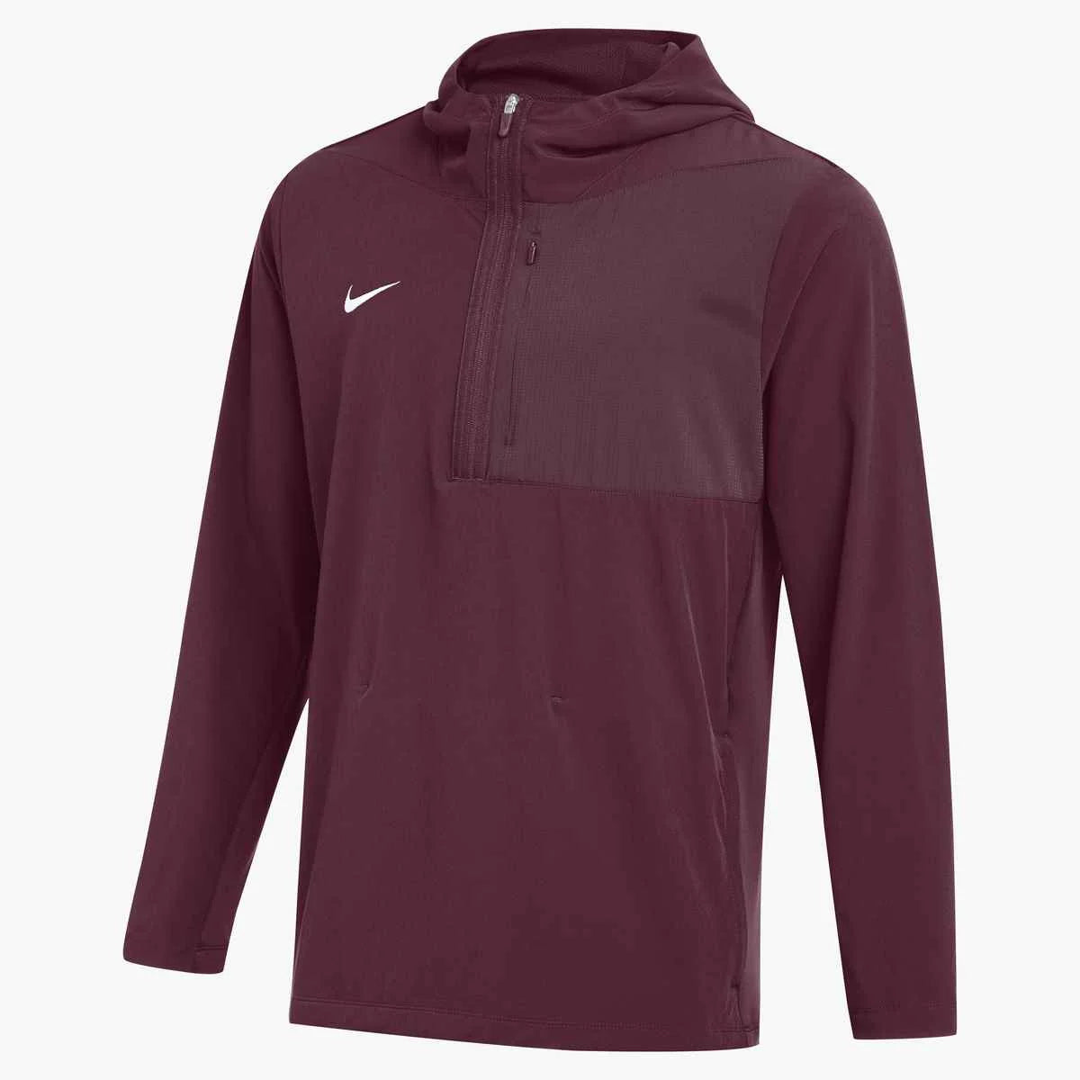 Nike Men's Dri-FIT Lightweight Pregame Jacket (Stock) Maroon Color  