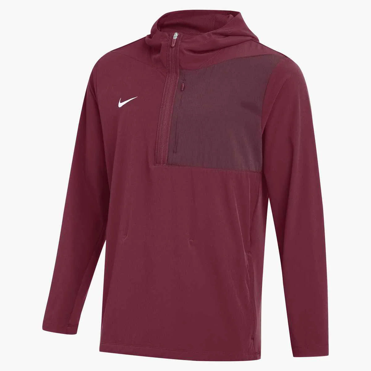 Nike Men's Dri-FIT Lightweight Pregame Jacket (Stock) Maroon Color