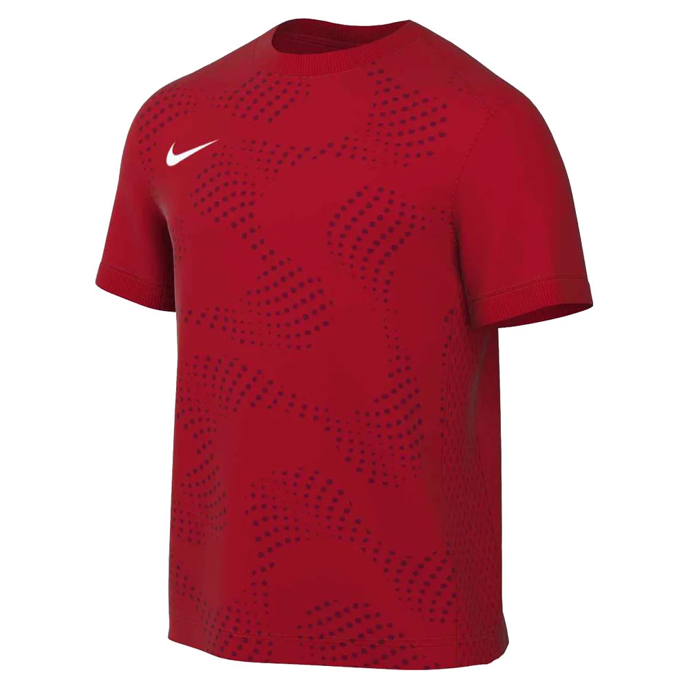 Nike Men's Dri-FIT Revolution V Jersey Short Sleeve Red Color
