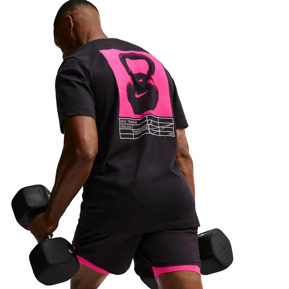 Nike Men's Dri-FIT Standard Fit Training Culture 2 T-Shirt.