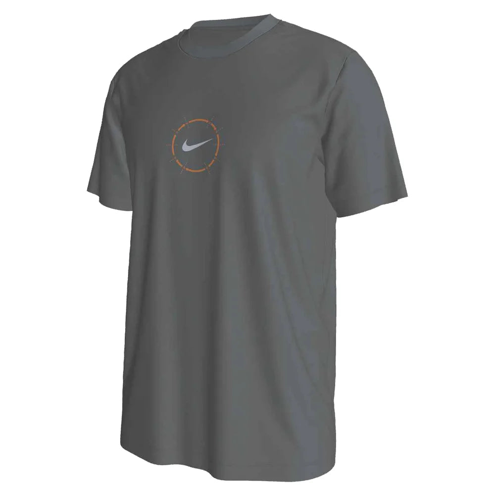 Nike Men's Dri-FIT Standard Fit Training Culture 2 T-Shirt Grey Color