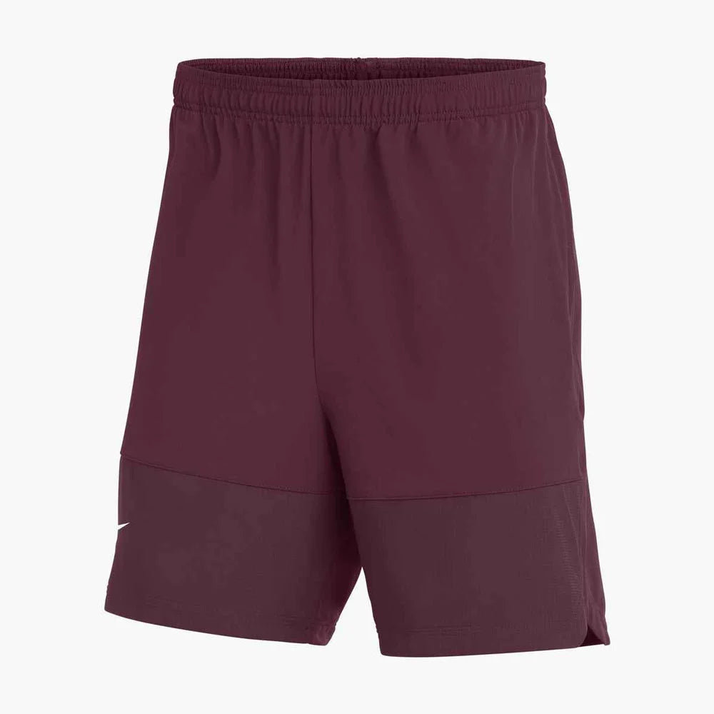 Nike Men's Dri-FIT Woven Shorts (Stock) Maroon Color