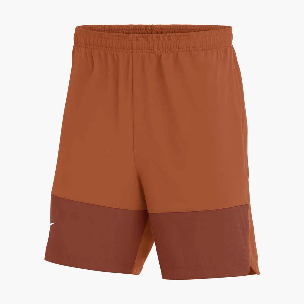 Nike Men's Dri-FIT Woven Shorts (Stock) Orange Color 