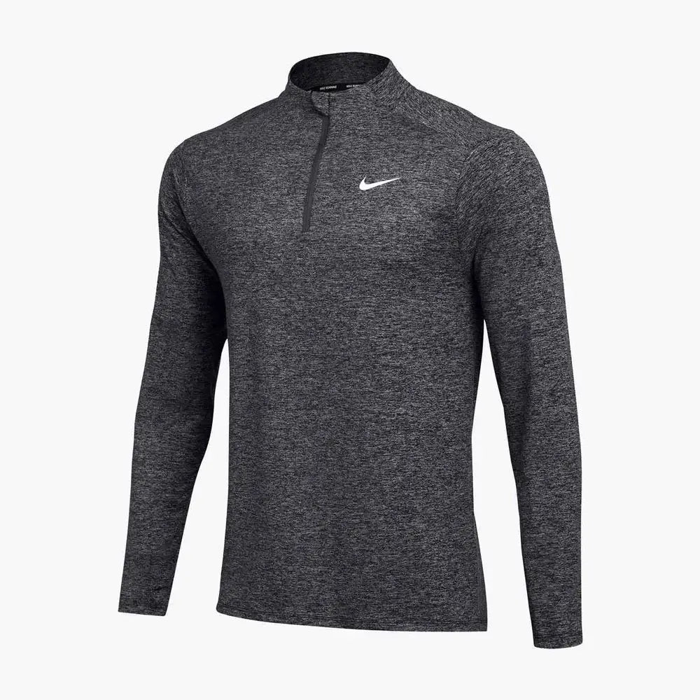 Nike Men's Dri-Fit Element 1/2-Zip Top (Standard Fit) Tm Anthracite/TM white  Color  Front view
