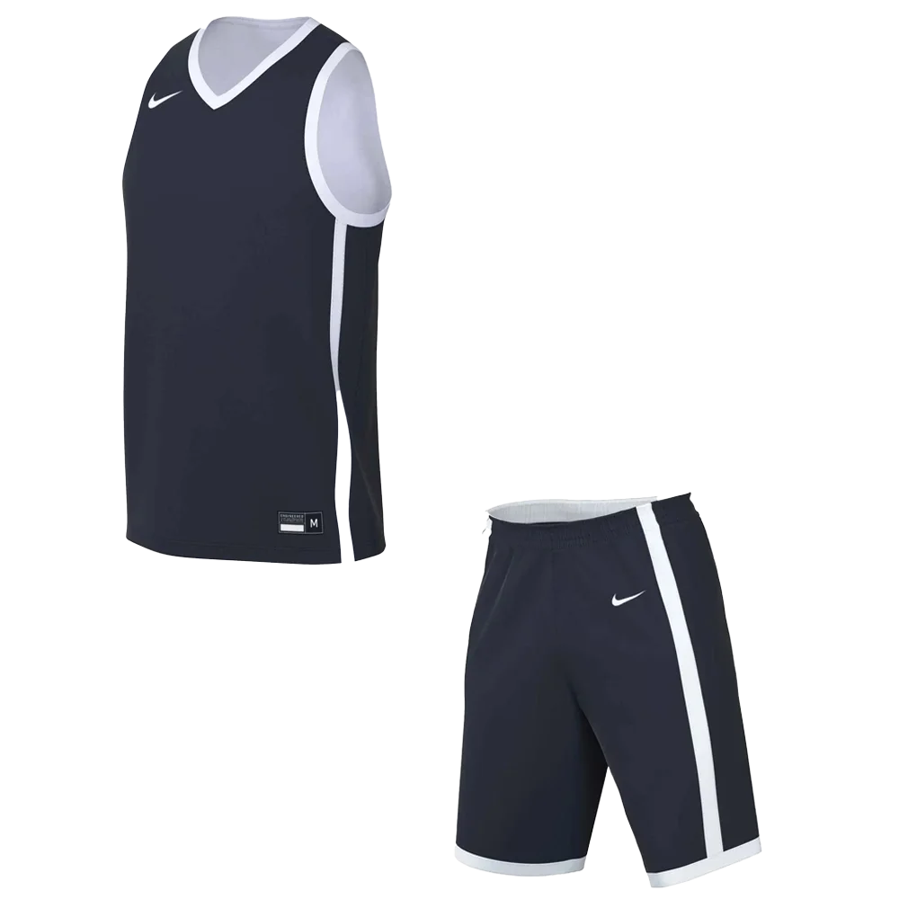Nike Men's Elite Basketball Set - Jersey and Shorts navy