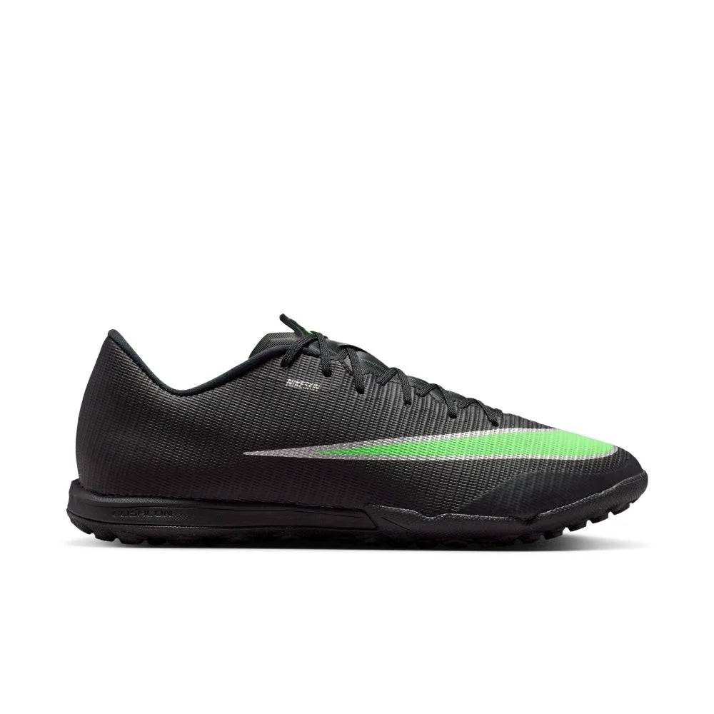 Nike Men's Mercurial Vapor 17 Academy Turf Low-Top Soccer Shoes Black Color