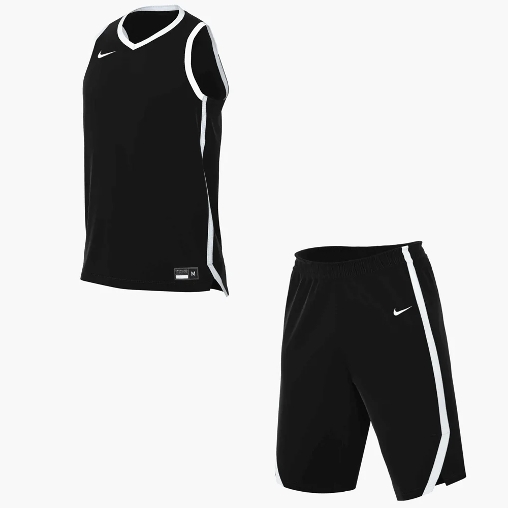 Nike Men's Pinnacle Basketball Jersey And Shorts (Stock) Black Color