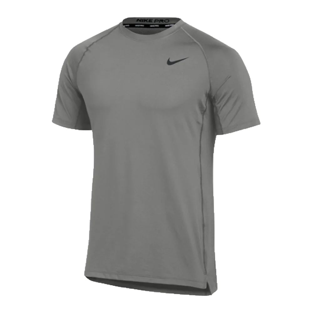 Nike Men's Pro Slim SS Training Short-Sleeve Top Grey Color