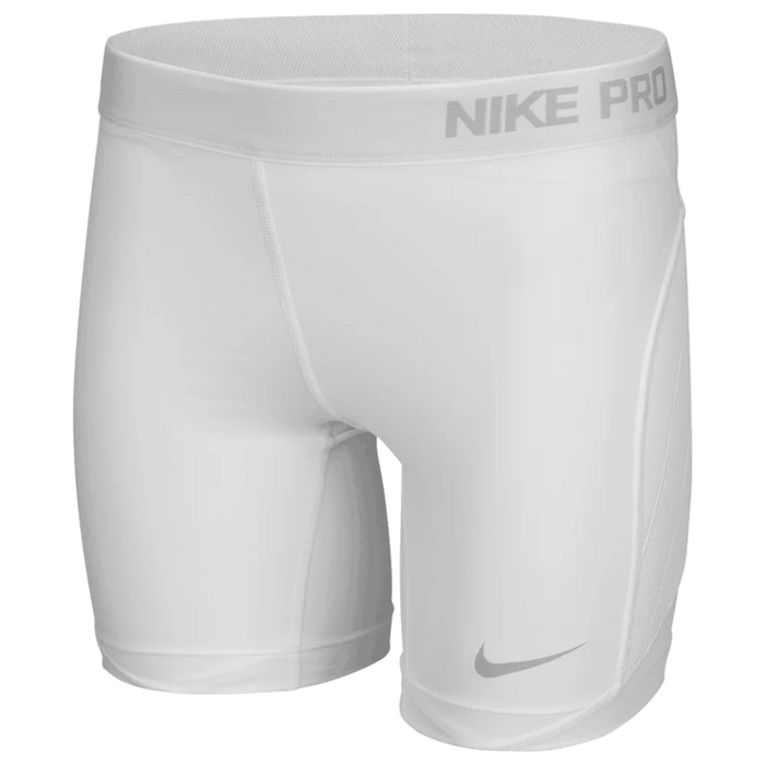Nike Men's Pro Softball Sliding Short White Color.