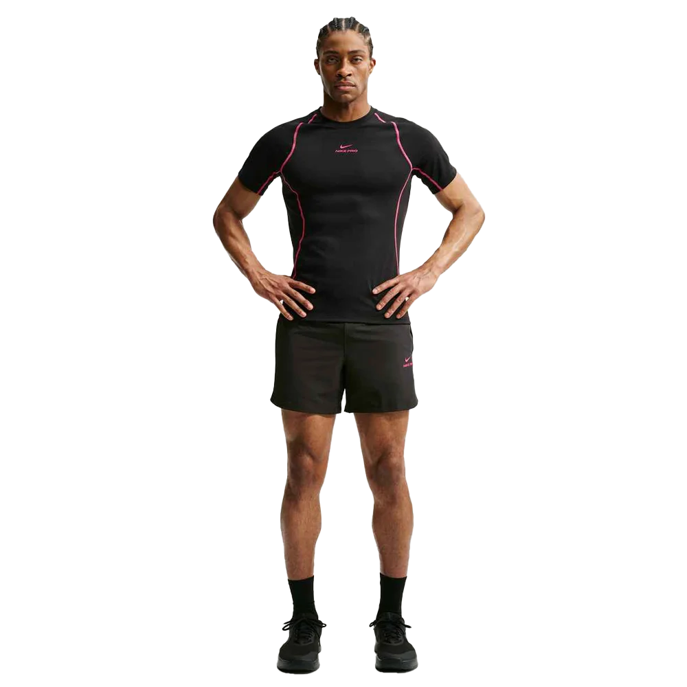 Nike Men's Pro Training Dri-FIT 6" Shorts Black Color