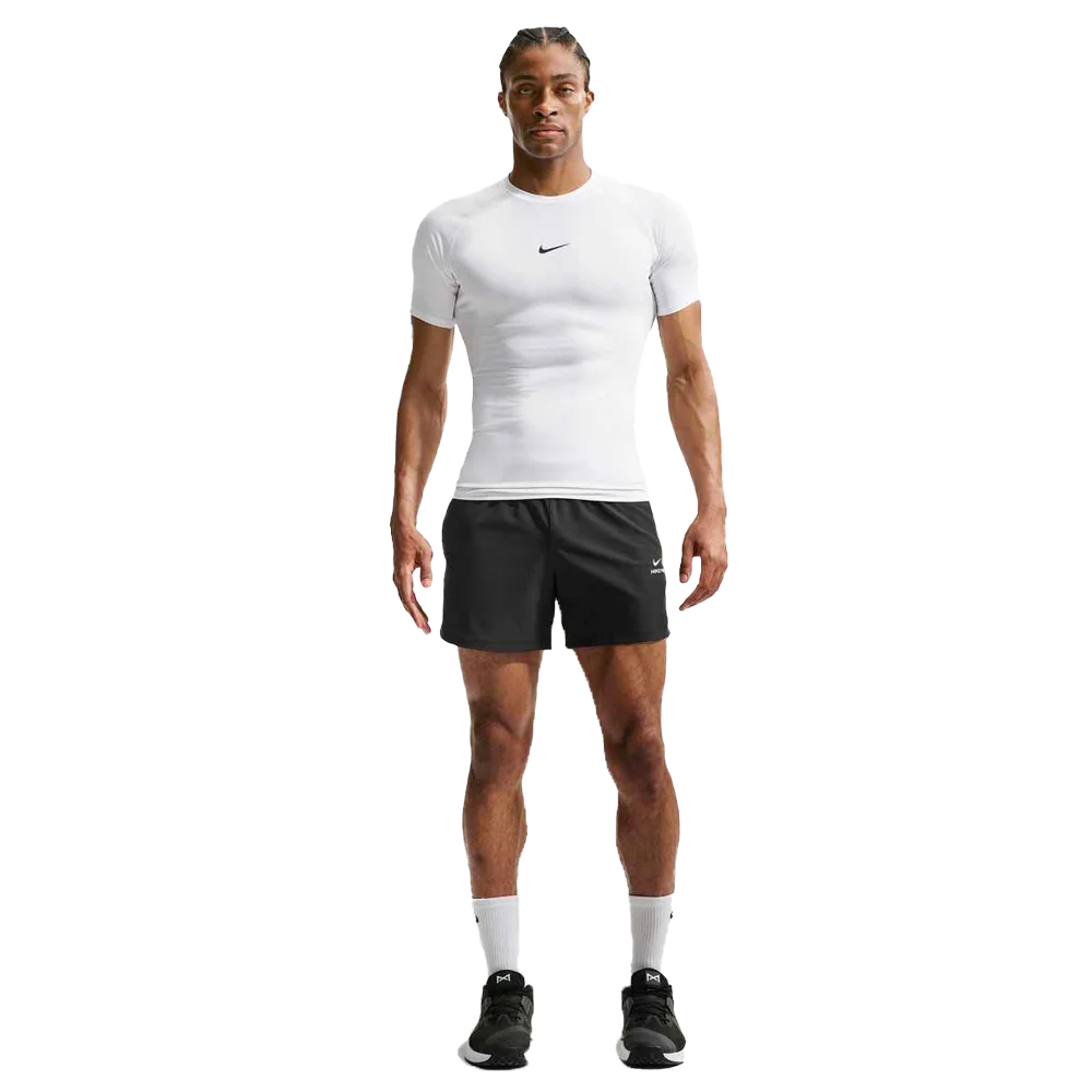 Nike Men's Pro Training Dri-FIT 6" Shorts Black Color.