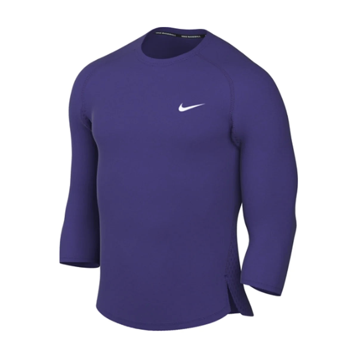 Nike Men's Stock Dri-fit 3qt Top Men's 3/4-sleeve Baseball Top (Stock)