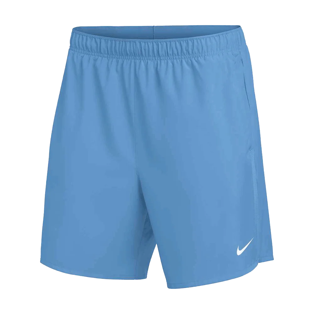 Nike Men's Team Challenger 7" 2n1 Short Blue Color.